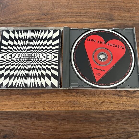 Love And Rockets Self-Titled CD 1989 Beggars Banquet 9715-2-R - Picture 7 of 10